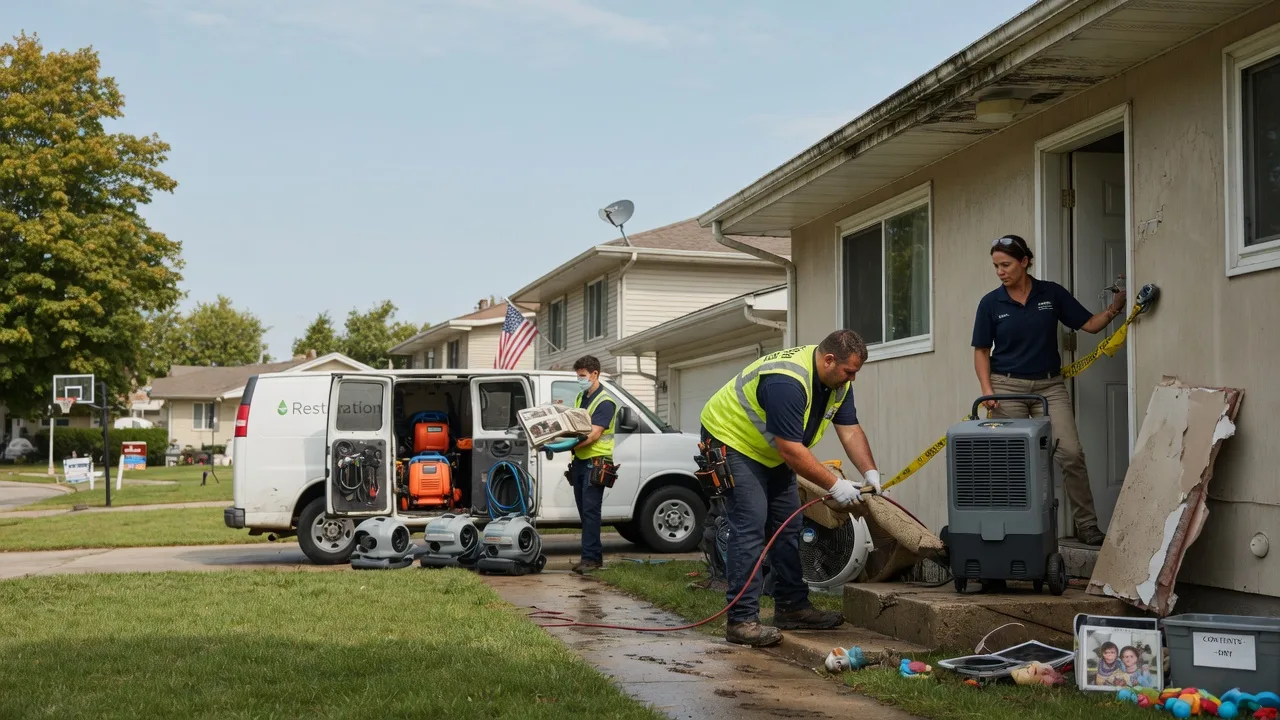 Water Damage Restoration in Tuttle, ND near me